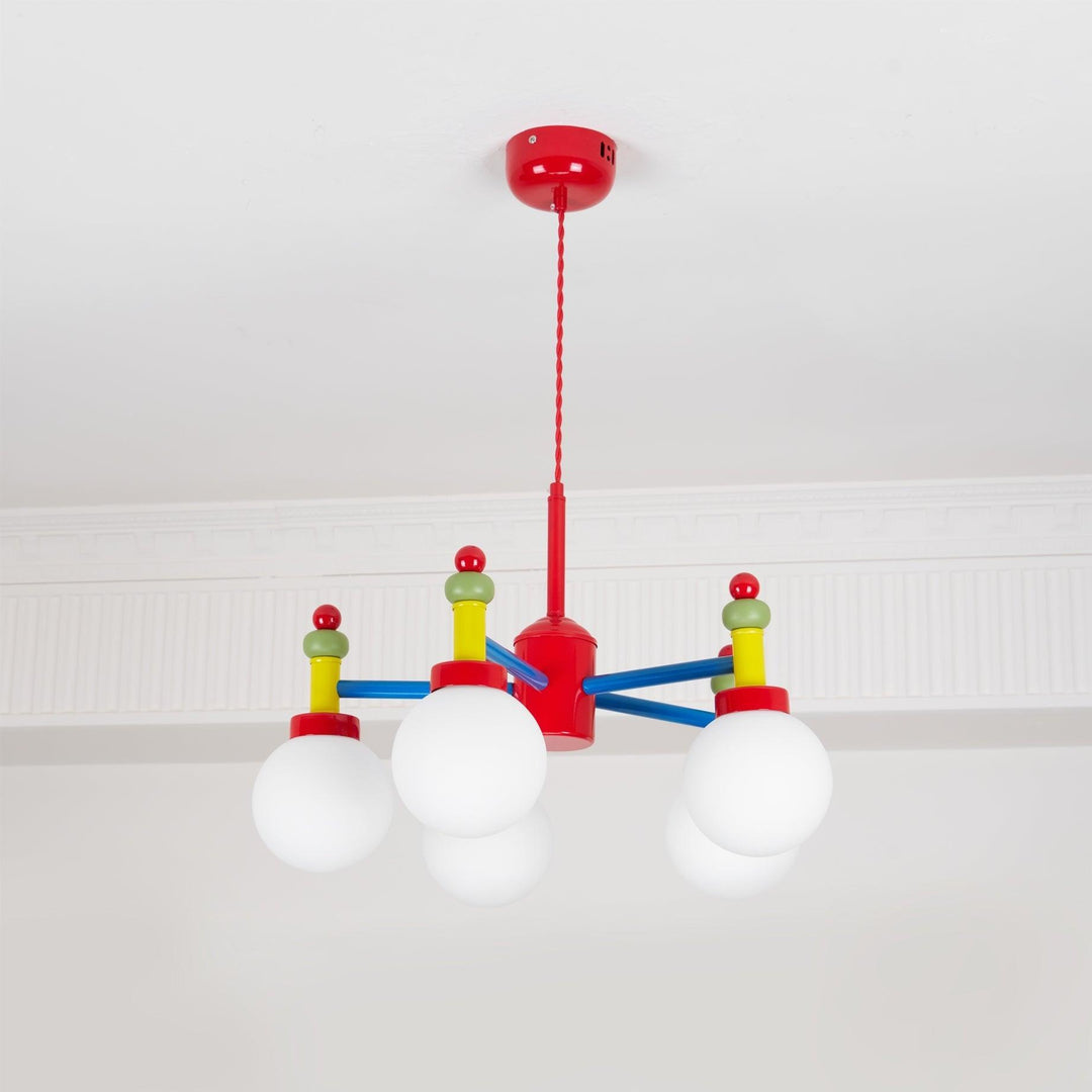 Junit Cute Chandelier - Colorful Glass Ball Chandelier | Vinlighting | Vinlighting