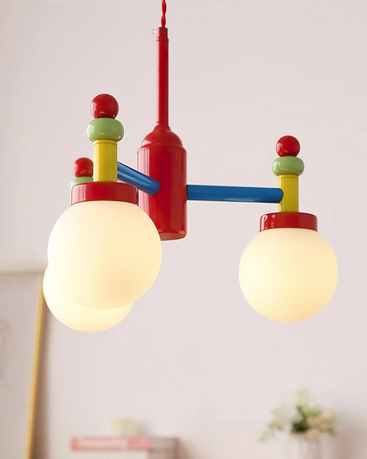 Junit Cute Chandelier - Colorful Glass Ball Chandelier | Vinlighting | Vinlighting