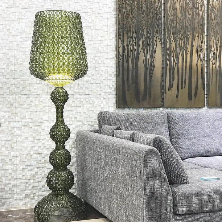 Kabuki Floor Lamp - Elegant Acrylic Design, Colorful Light & Style | Vinlighting | Vinlighting