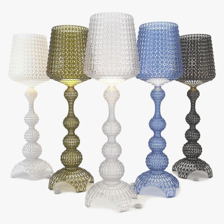 Kabuki Floor Lamp - Elegant Acrylic Design, Colorful Light & Style | Vinlighting | Vinlighting