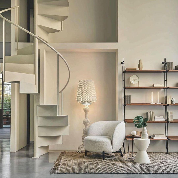 Kabuki Floor Lamp - Elegant Acrylic Design, Colorful Light & Style | Vinlighting | Vinlighting