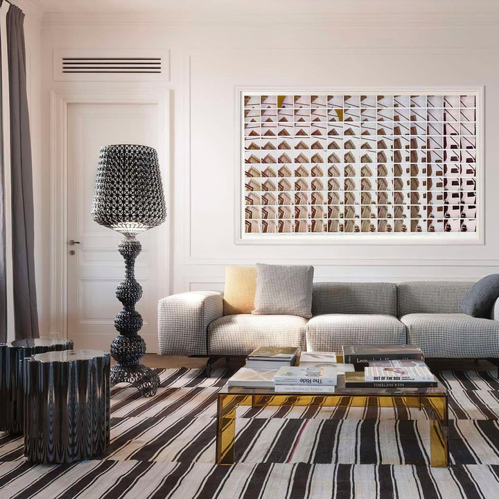 Kabuki Floor Lamp - Elegant Acrylic Design, Colorful Light & Style | Vinlighting | Vinlighting