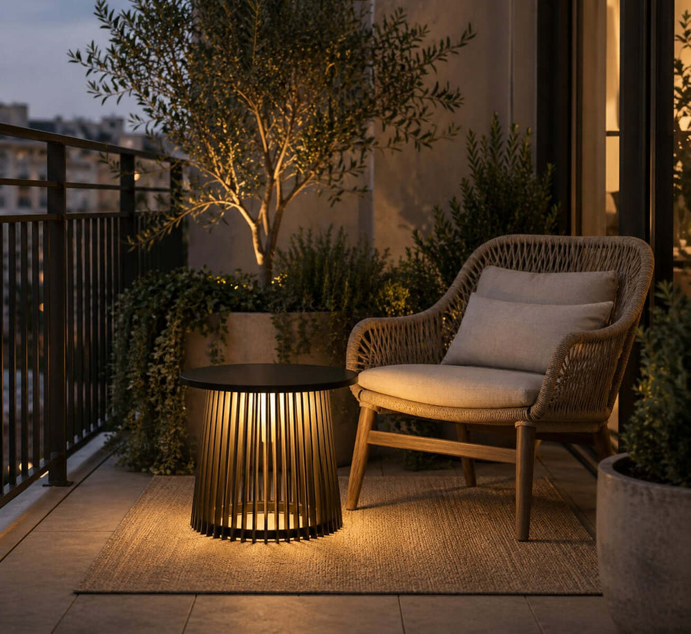Kaelis Outdoor Floor Lamp - Modern Minimalist Terrace Lighting