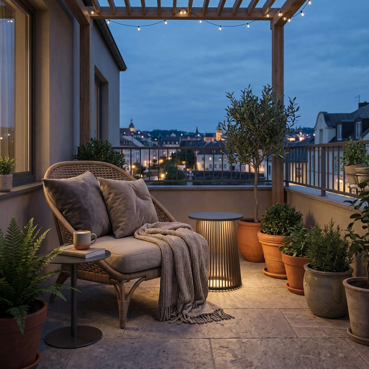 Kaelis Outdoor Floor Lamp - Modern Minimalist Terrace Lighting