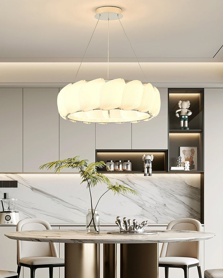 Katos Chandelier – Modern Acrylic Light for Bedroom & Dining | Vinlighting