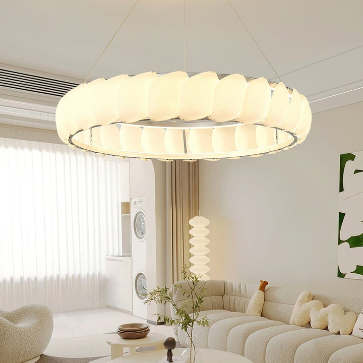 Katos Chandelier – Modern Acrylic Light for Bedroom & Dining | Vinlighting