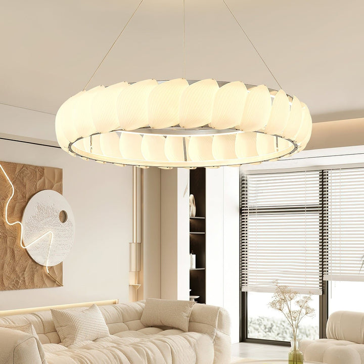 Katos Chandelier – Modern Acrylic Light for Bedroom & Dining | Vinlighting