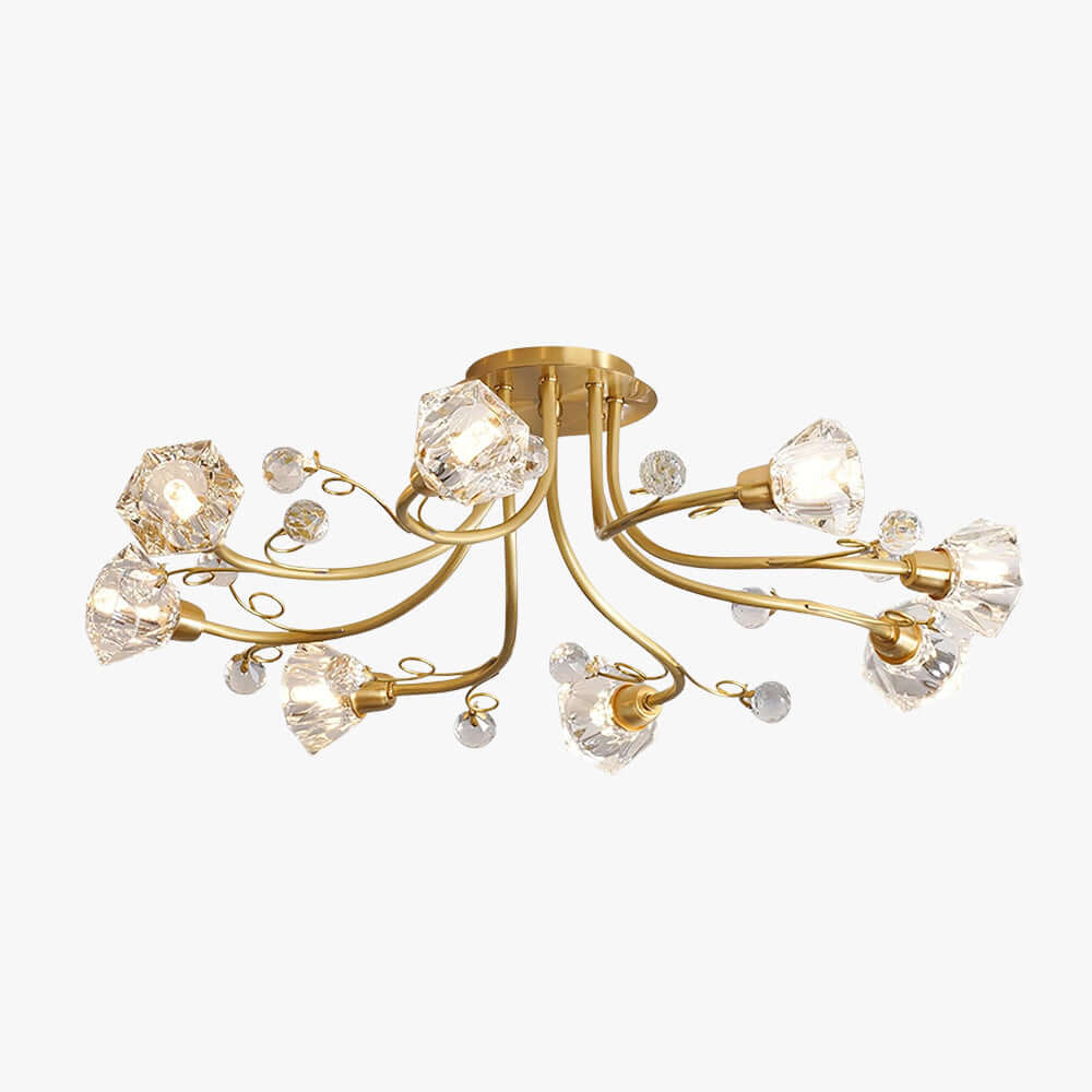 Kavroli Ceiling Light – Nordic Luxury Crystal Ceiling Light