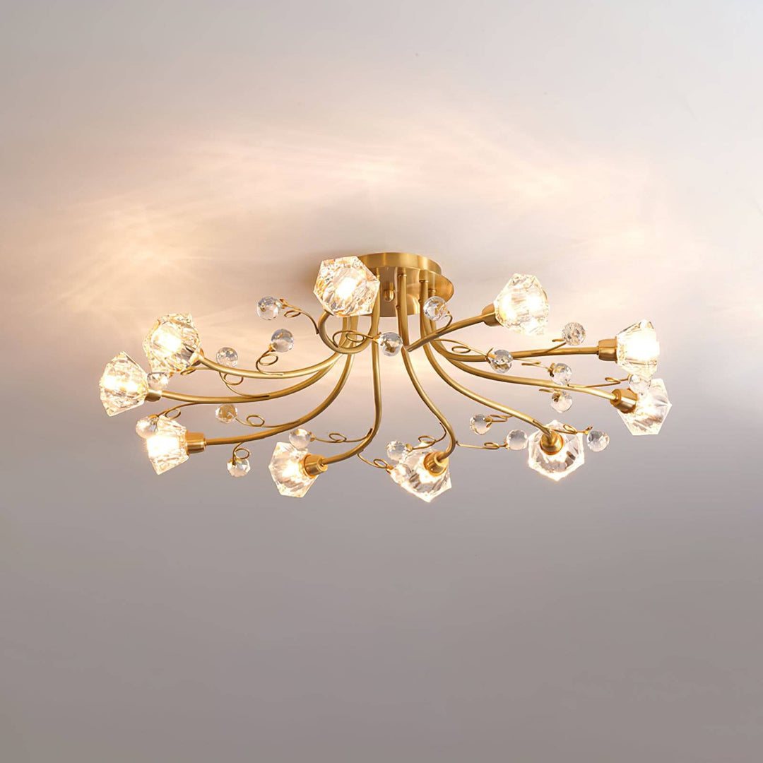 Kavroli Ceiling Light – Nordic Luxury Crystal Ceiling Light