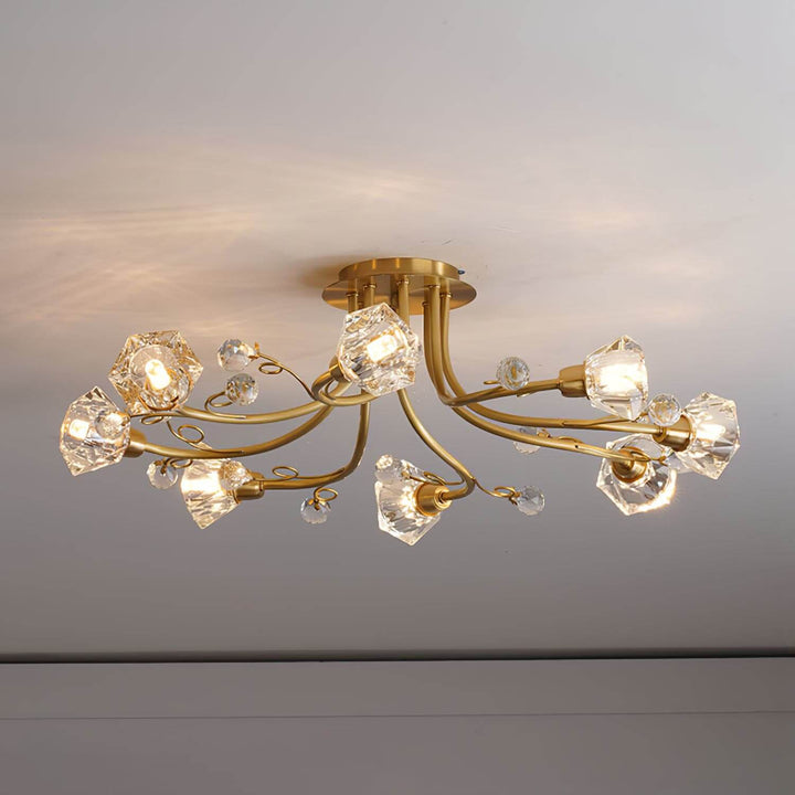 Kavroli Ceiling Light – Nordic Luxury Crystal Ceiling Light