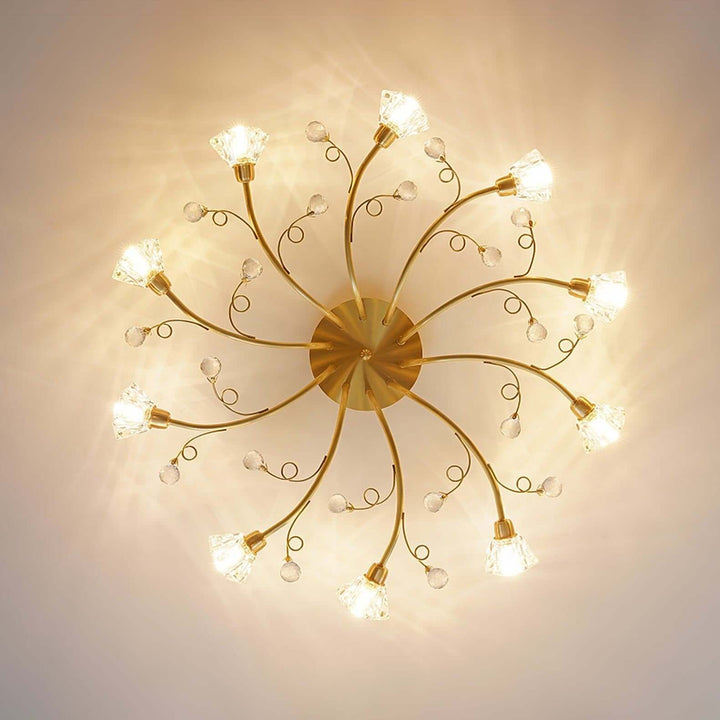 Kavroli Ceiling Light – Nordic Luxury Crystal Ceiling Light