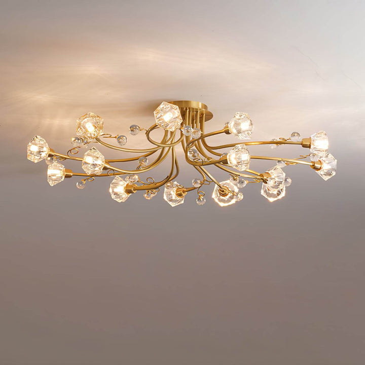 Kavroli Ceiling Light – Nordic Luxury Crystal Ceiling Light