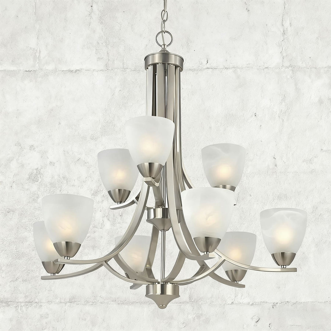 Kavroli Chandelier – French Minimalist Glass Chandelier