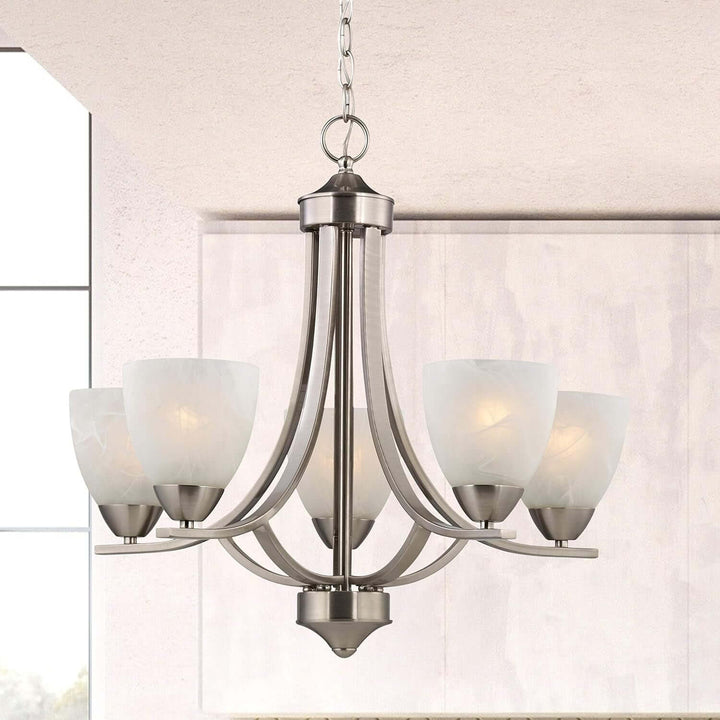 Kavroli Chandelier – French Minimalist Glass Chandelier