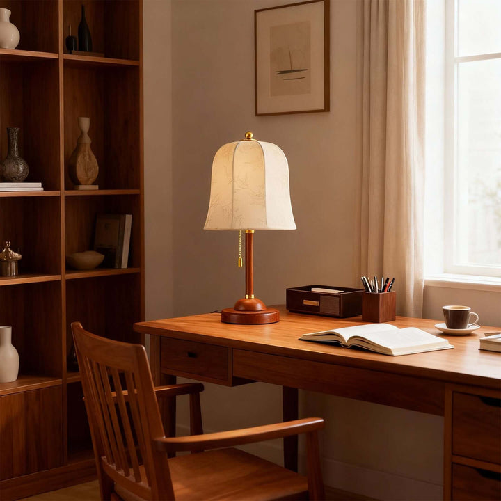 Kelma Fabric Table Lamp – Vintage French Fabric Reading