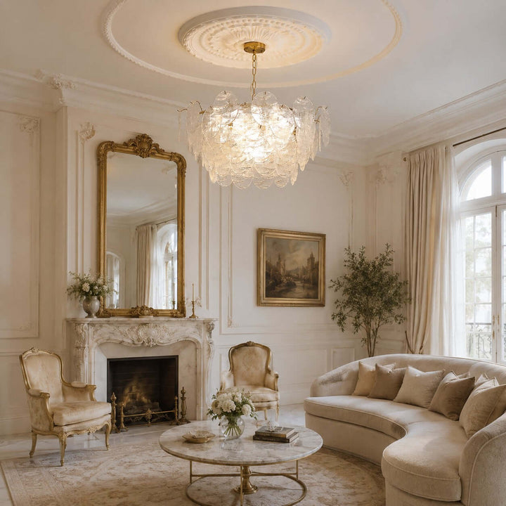 Kendall Chandelier – Modern Elegant Glass Chandelier for Dining Room | Vinlighting