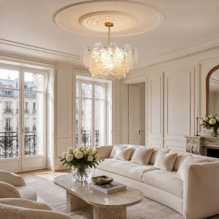 Kendall Chandelier – Modern Elegant Glass Chandelier for Dining Room | Vinlighting