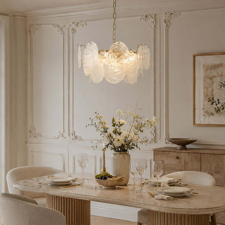 Kendall Chandelier – Modern Elegant Glass Chandelier for Dining Room | Vinlighting
