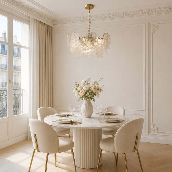 Kendall Chandelier – Modern Elegant Glass Chandelier for Dining Room | Vinlighting