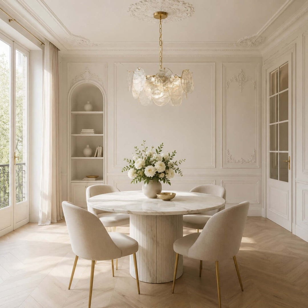 Kendall Chandelier – Modern Elegant Glass Chandelier for Dining Room | Vinlighting