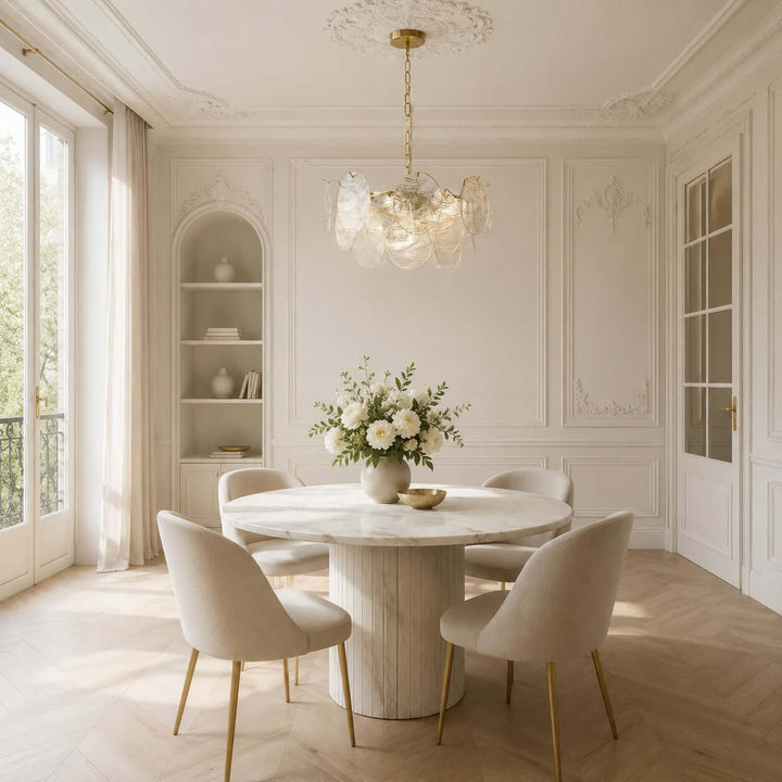 Kendall Chandelier – Modern Elegant Glass Chandelier for Dining Room | Vinlighting