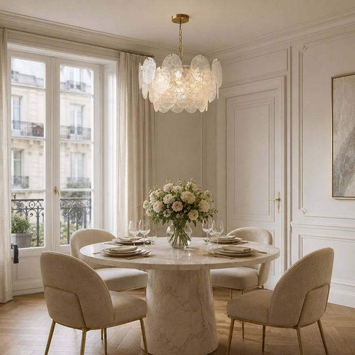 Kendall Chandelier – Modern Elegant Glass Chandelier for Dining Room | Vinlighting