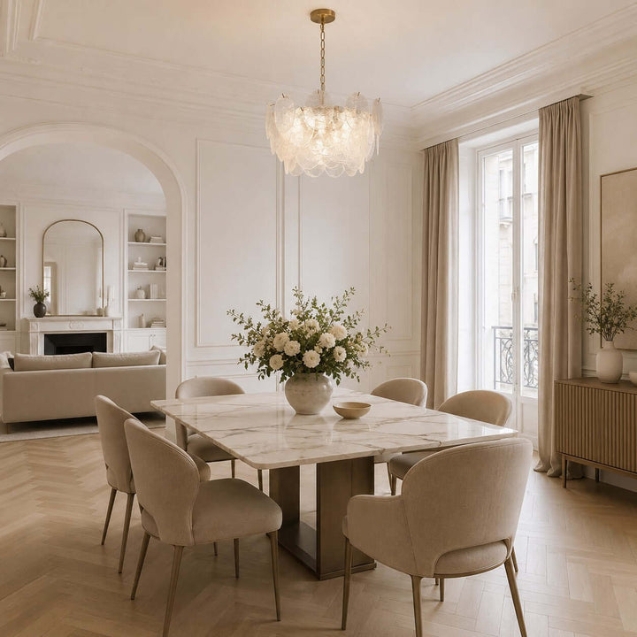 Kendall Chandelier – Modern Elegant Glass Chandelier for Dining Room | Vinlighting