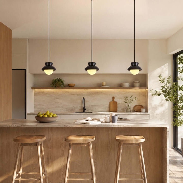 Kessan Pendant Light Style B | Modern Ceramic Pendant for Bedroom