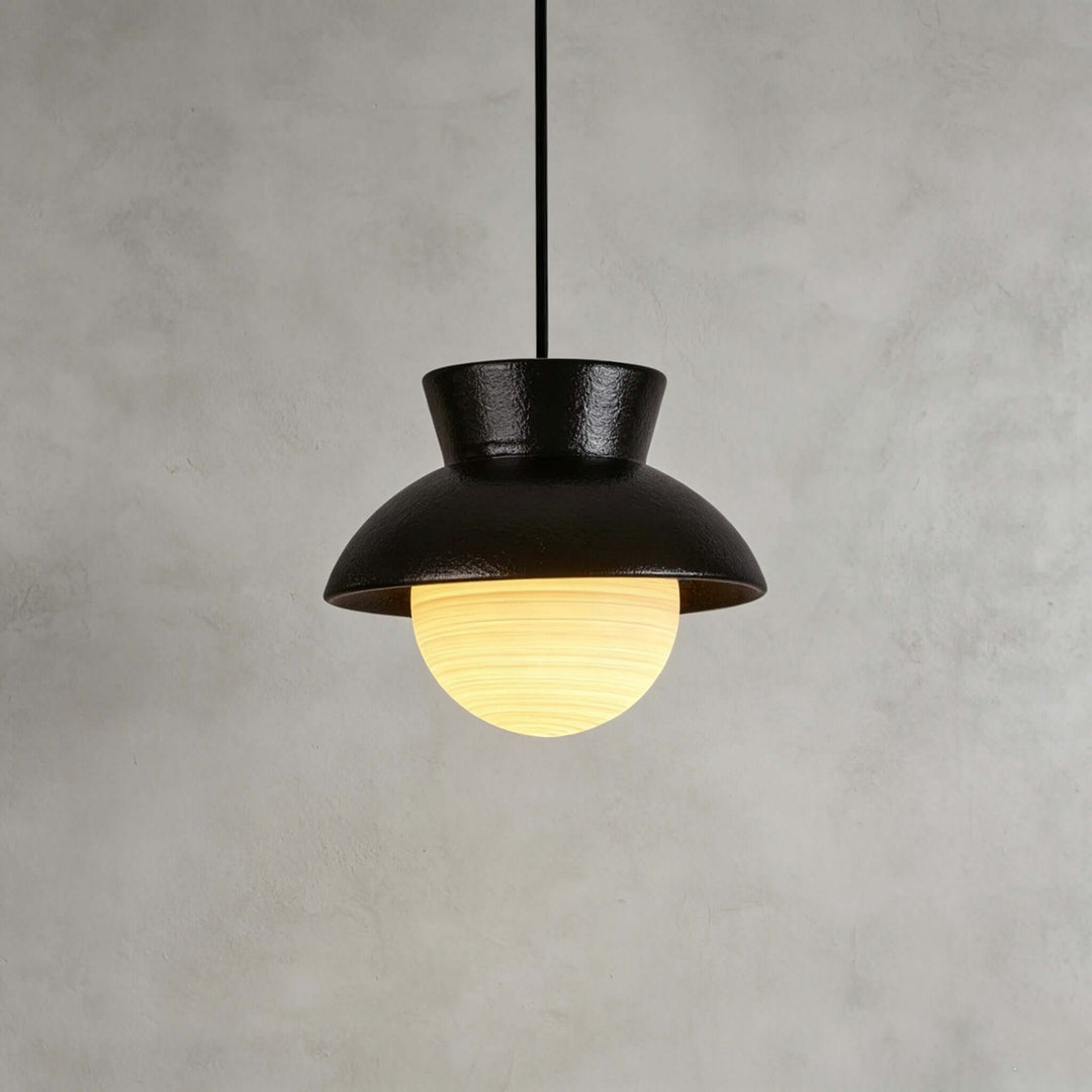Kessan Pendant Light Style B | Modern Ceramic Pendant for Bedroom