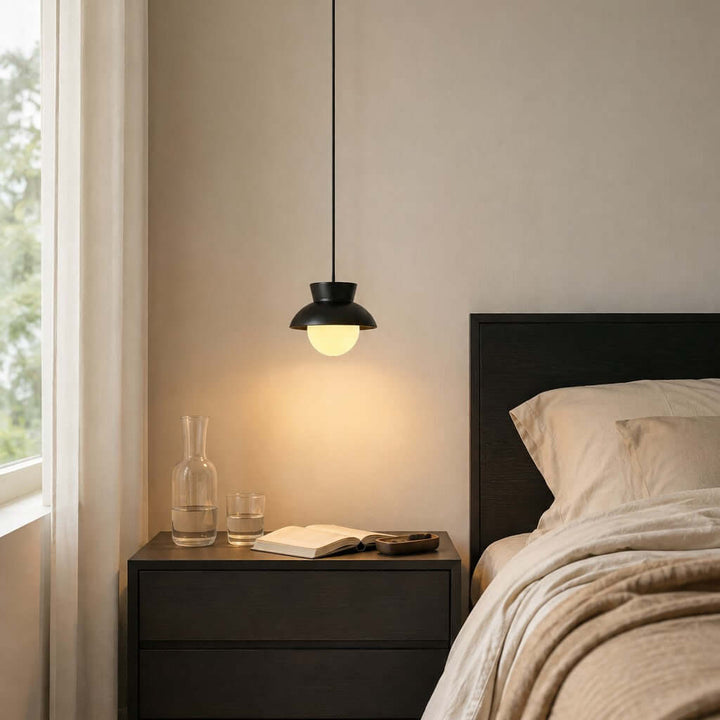 Kessan Pendant Light Style B | Modern Ceramic Pendant for Bedroom