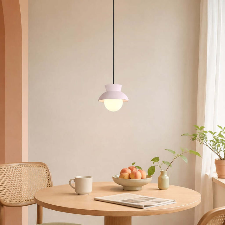 Kessan Pendant Light Style B | Modern Ceramic Pendant for Bedroom