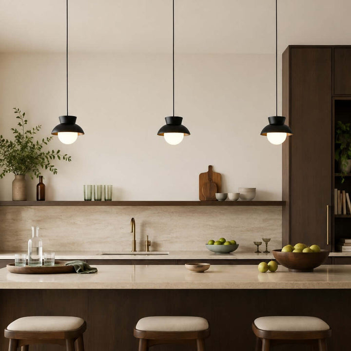Kessan Pendant Light Style B | Modern Ceramic Pendant for Bedroom