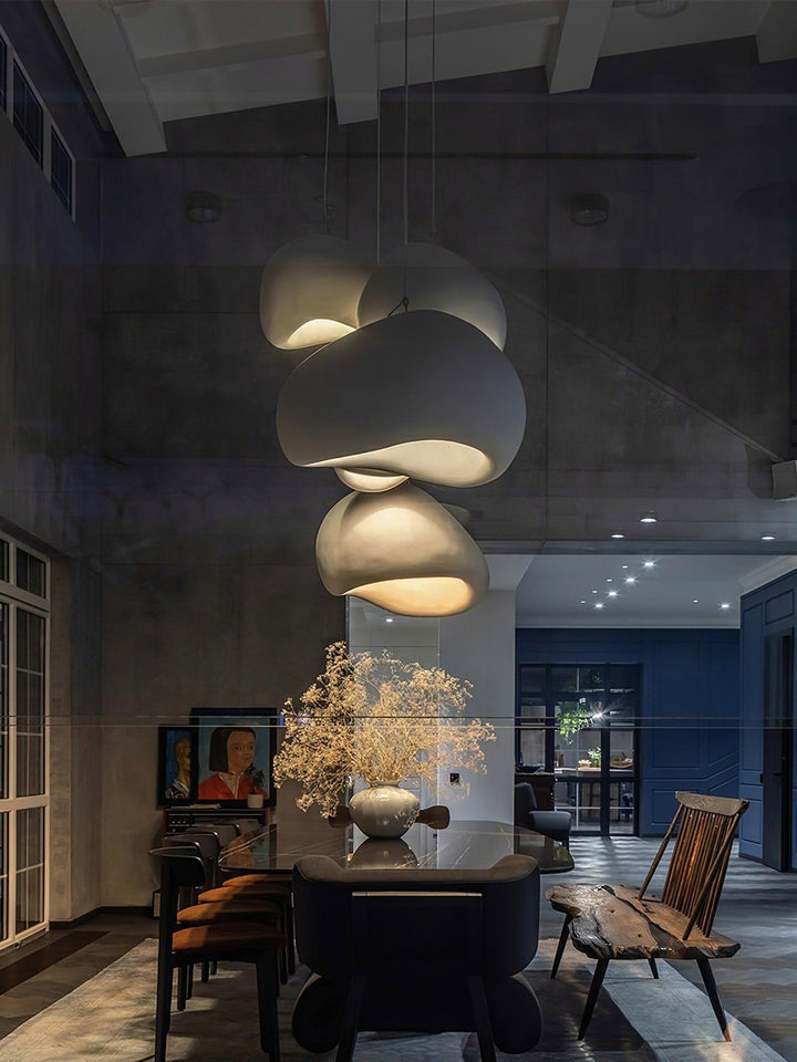 Khmara Resin Pendant Lamp | Modern Hanging Light for Bedroom & Dining | Vinlighting | Vinlighting