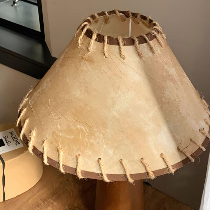 Kibo Wood Table Lamp - Vintage Charm | Vinlighting | Vinlighting | Vinlighting
