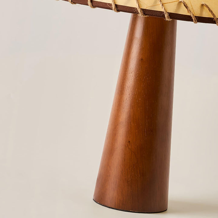 Kibo Wood Table Lamp - Vintage Charm | Vinlighting | Vinlighting | Vinlighting