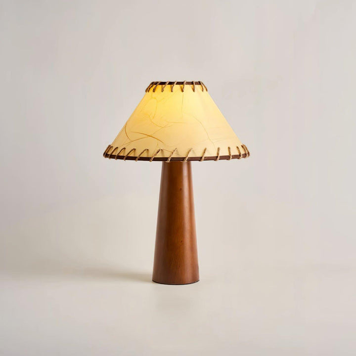 Kibo Wood Table Lamp - Vintage Charm | Vinlighting | Vinlighting | Vinlighting