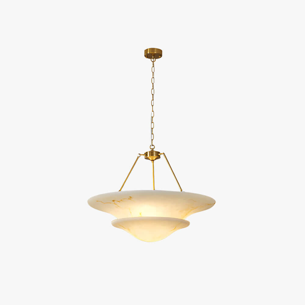 Kivora Chandelier - Modern Art Deco Resin Light Fixture