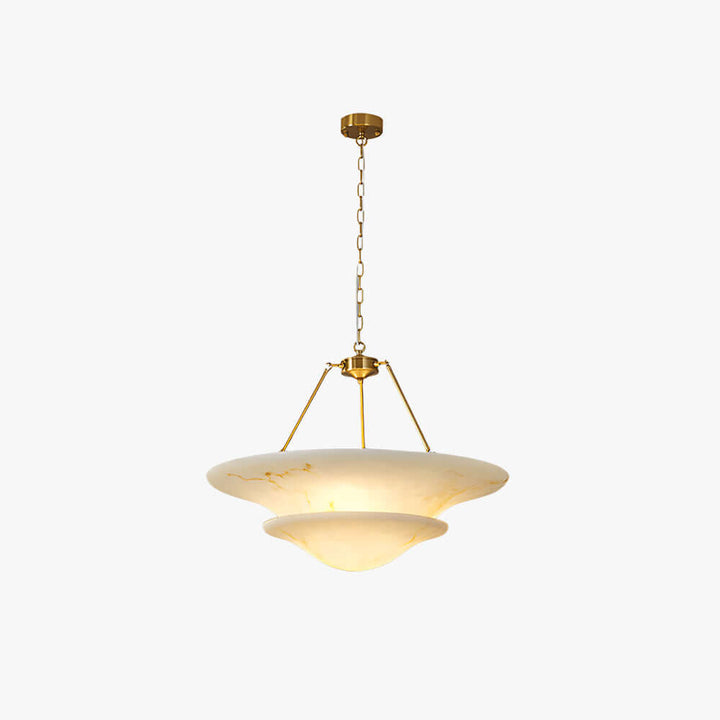 Kivora Chandelier - Modern Art Deco Resin Light Fixture