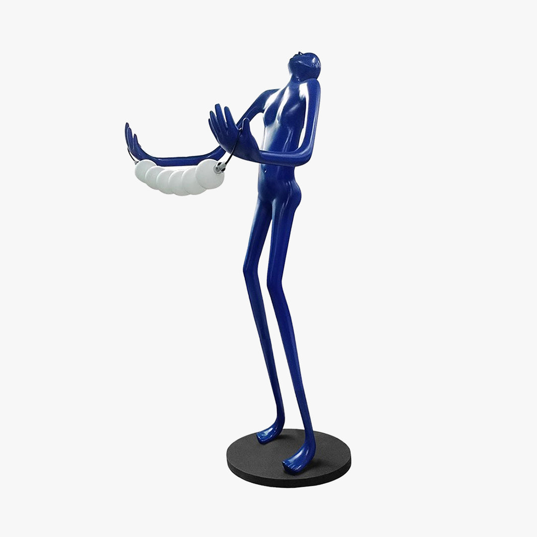 Klydor Art Floor Lamp – Postmodern Resin Creative Design