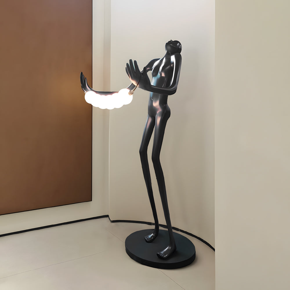Klydor Art Floor Lamp – Postmodern Resin Creative Design