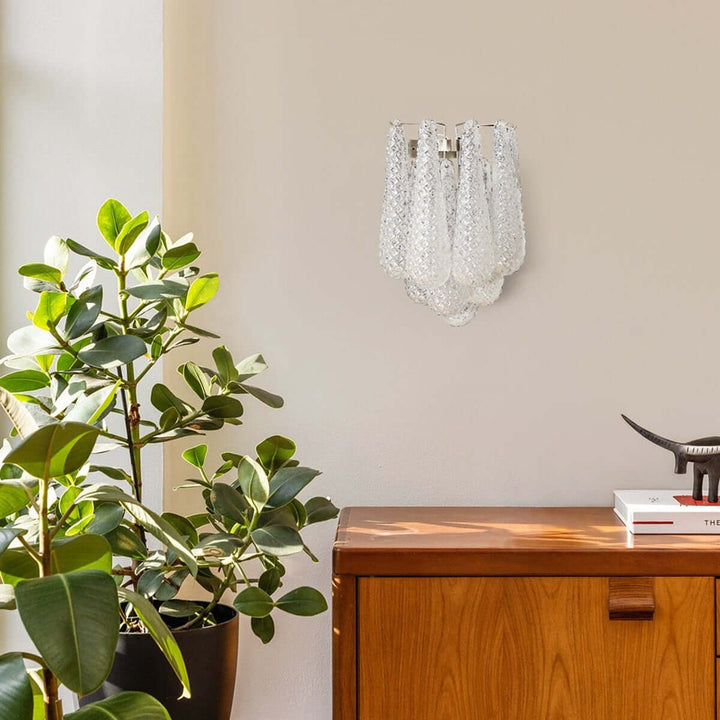 Korelyn Wall Lamp – Mid-Century Murano Glass Aisle Lamp