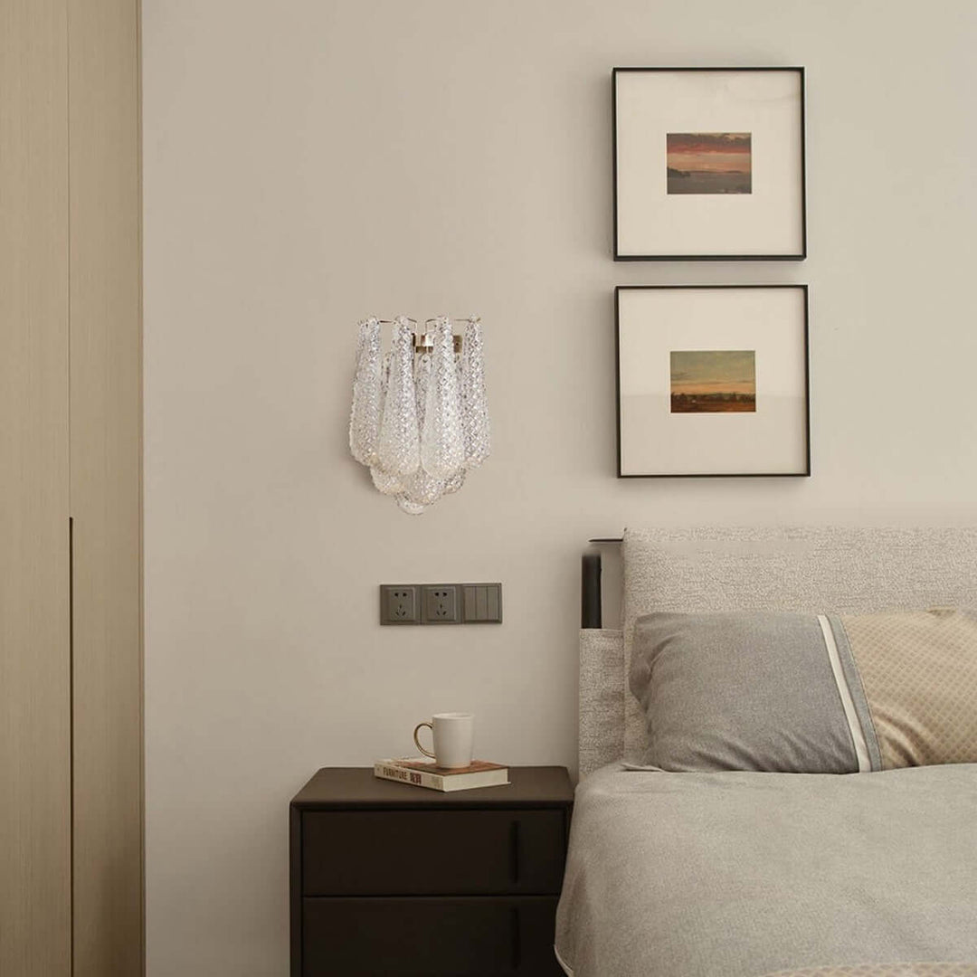 Korelyn Wall Lamp – Mid-Century Murano Glass Aisle Lamp