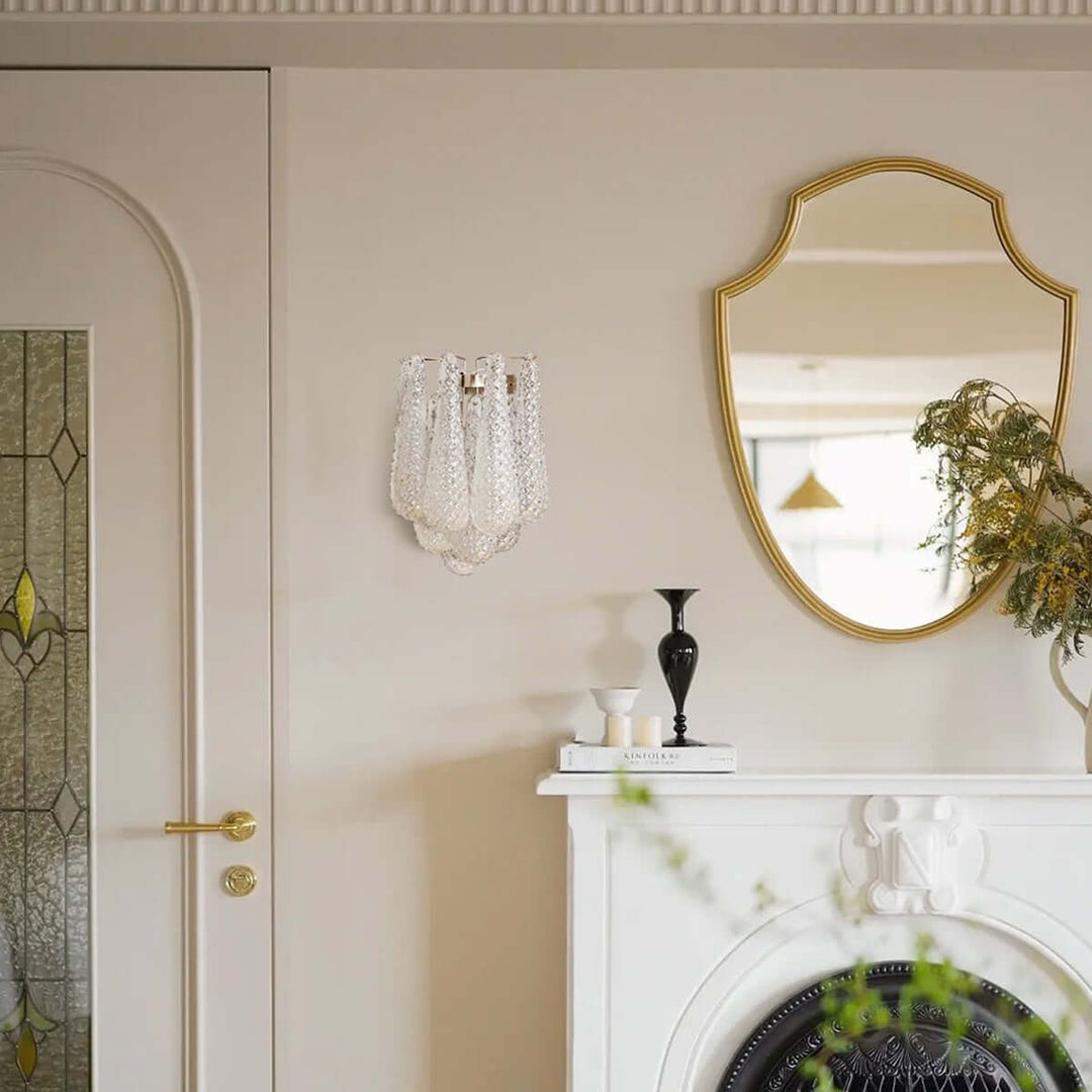 Korelyn Wall Lamp – Mid-Century Murano Glass Aisle Lamp