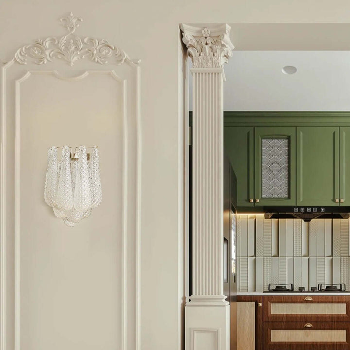 Korelyn Wall Lamp – Mid-Century Murano Glass Aisle Lamp