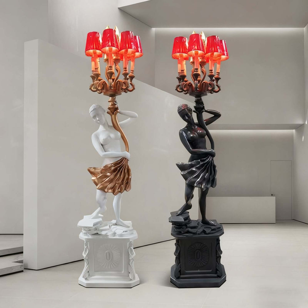 Krylon Sculpture Floor Lamp – Living Room Art Deco Floor Lamp