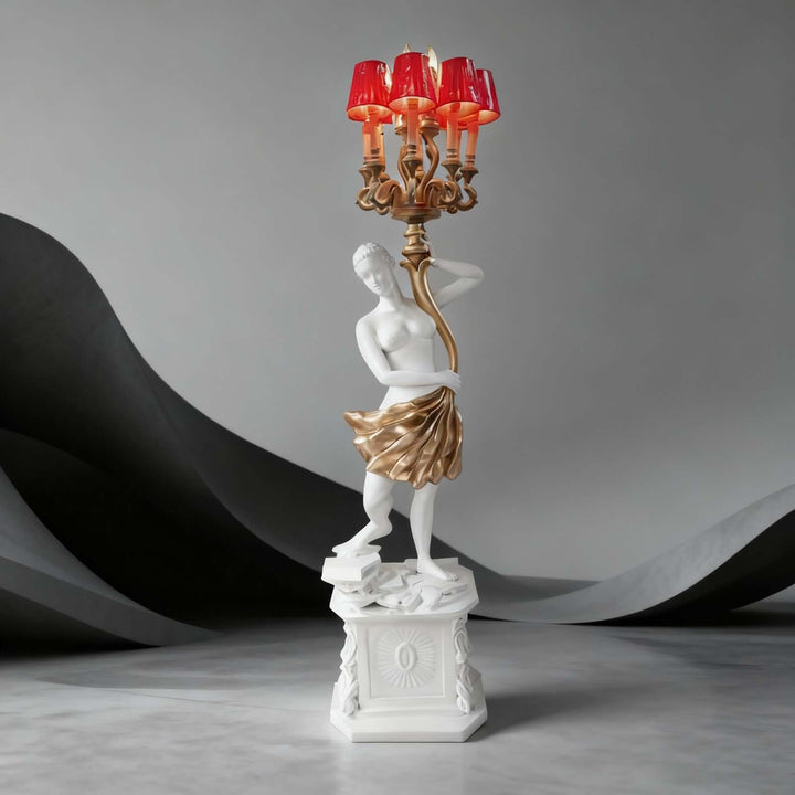 Krylon Sculpture Floor Lamp – Living Room Art Deco Floor Lamp