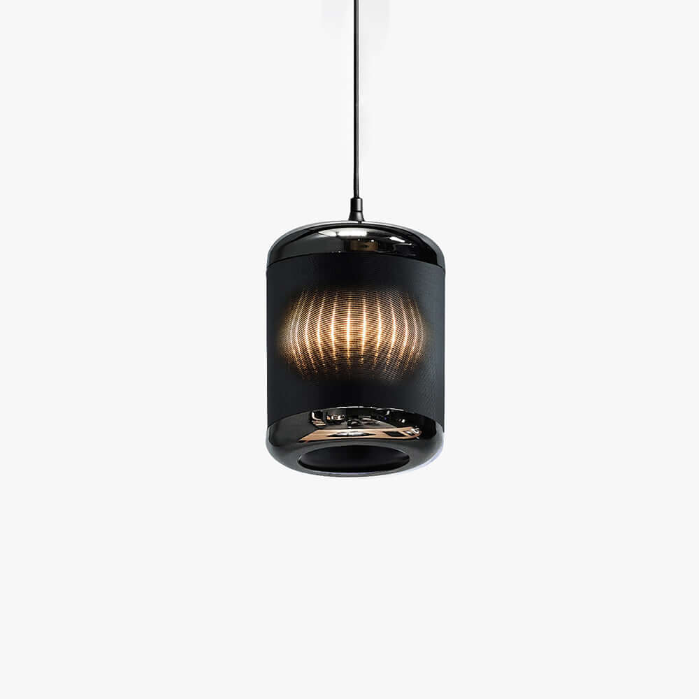Kumro Pendant Light – Modern Minimalist Fabric Dining Room