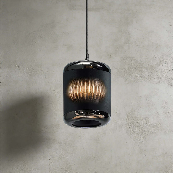 Kumro Pendant Light – Modern Minimalist Fabric Dining Room