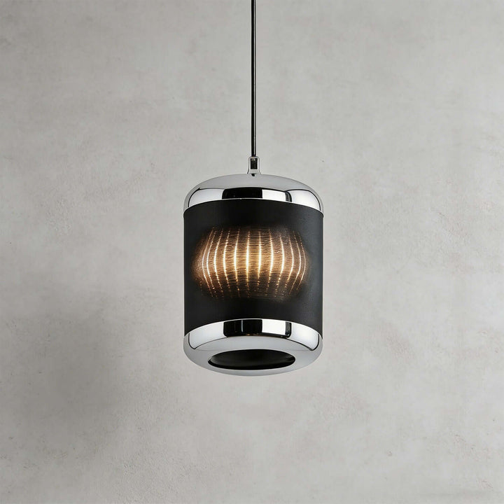 Kumro Pendant Light – Modern Minimalist Fabric Dining Room