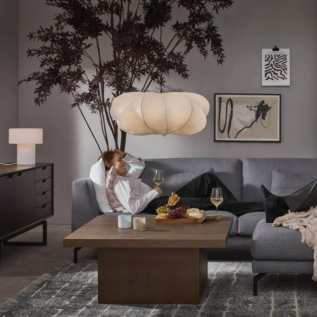 Kylvo Chandelier – Japanese-Style Living Room Lamp